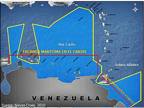 ¿cuales Son Las Fronteras Marítimas Venezolanas Notilogía