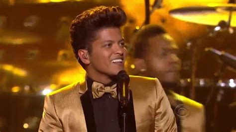 Bruno Mars Runaway Baby Performance In The Grammys Awards 2012