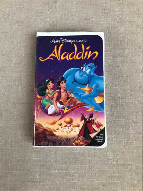 Aladdin Vhs Tape Walt Disney Classic Black Diamond Edition My Xxx Hot Girl