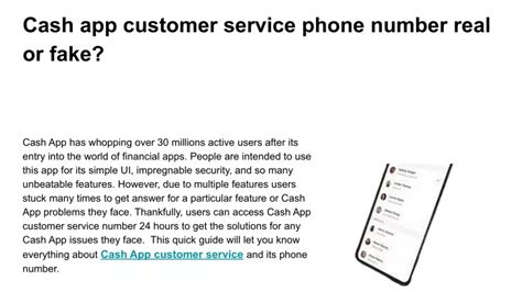 Ppt Cash App Customer Service Phone Number Real Or Fake 1