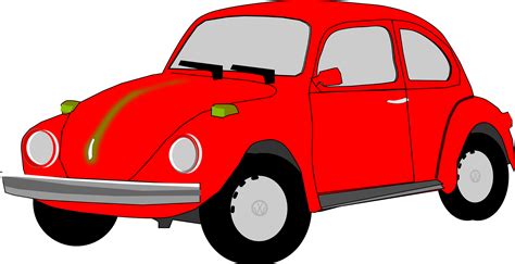 Red Volkswagen Bug Clipart Free Download Transparent Png