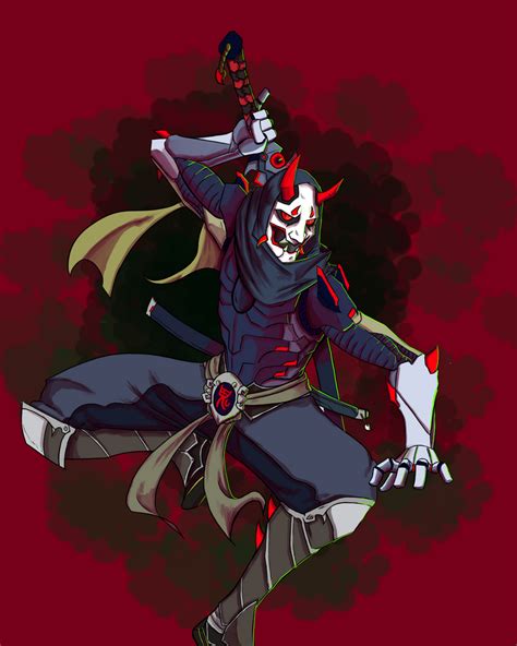 Oni Genji By Fonix187 On Deviantart