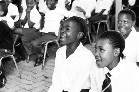 African Children In Primary School Classroom Editorial Stock Image