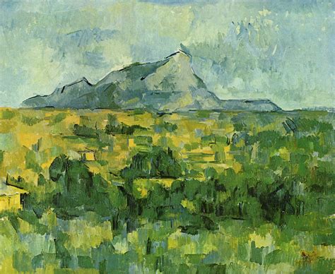 Mont Sainte Victoire Paul Cezanne Paul Cezanne Paintings Paul