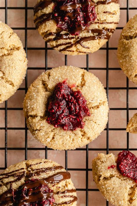 Cranberry Thumbprint Cookies Dairy Free Gluten Free Recipe Grain