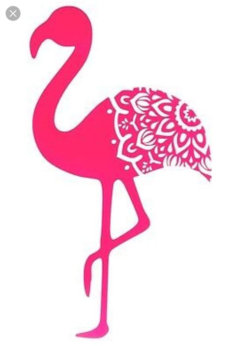 Flamingo Decal For Cricut Projects