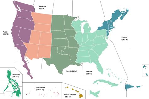 Image United States Map Time Zones Alternitypng Alternative