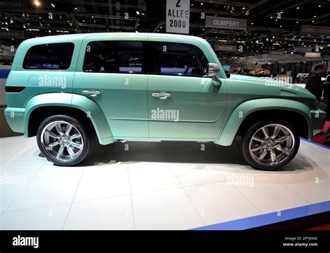 The New Gazal 1 Concept Car From The Saudi Arabia King Saud University Is Shown During The Press