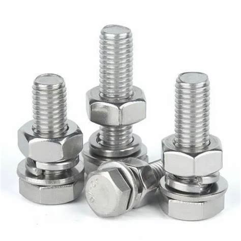 Hexagonal Stainless Steel Hex Bolt Size M At Rs Piece In
