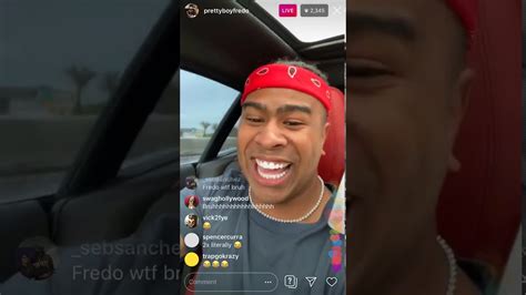 Prettyboyfredo Reveal His Clone On Instagram Live Youtube