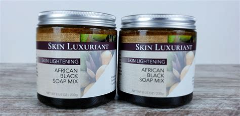 Skin Lightening African Black Soap Mix With Kojic Acid And Aha Fruits