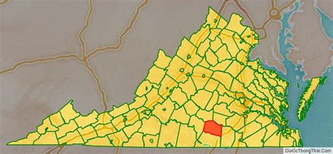 Map Of Lunenburg County Virginia Địa Ốc Thông Thái