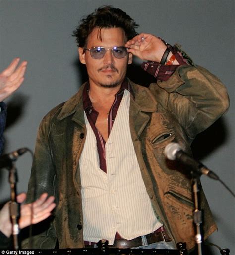 Johnny Depp 50 Takes Girlfriend Amber Heard 27 To Mingle With Punk Rock Legends At Ramones