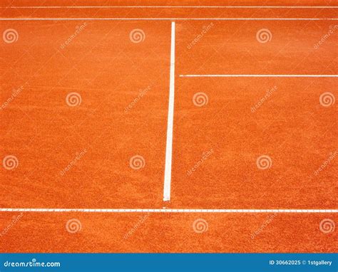Tennis Court Lines 90 Stock Image Image Of Move Match 30662025