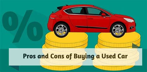 Pros And Cons Of Buying A Used Car
