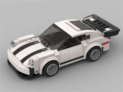 Lego Moc Porsche 911 Turbo 30 8studs By Chrisbrickman Rebrickable