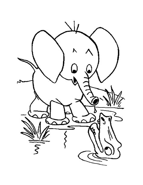 Top20 Coloriage Éléphant A Imprimer Pics Voyager En Solo