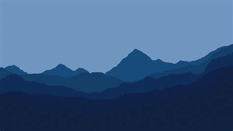 Flat Landscape In 2019 Minimalist Wallpaper Mountain Art Art Background