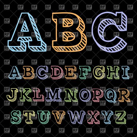 12 Shaded Alphabet Fonts Images Letter Shaded Fonts F