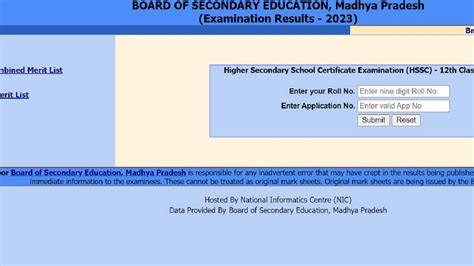 Mp Board 10th 12th Result 2023 Live Mpbse Results Declared At