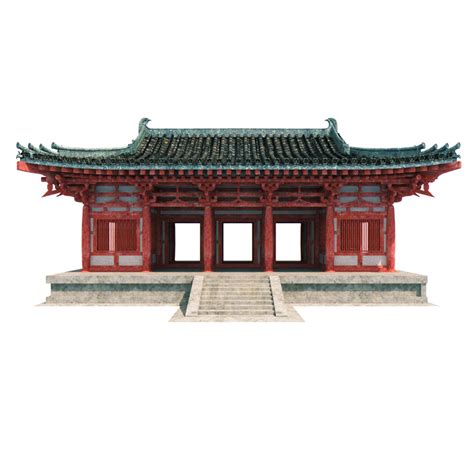 Chinese Building 3d Model