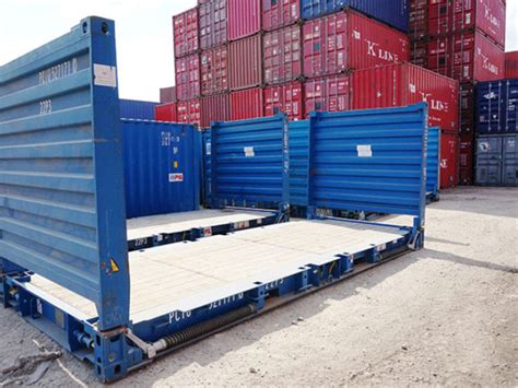 20ft Flat Rack Shipping Container Coastal Containers Container Sales