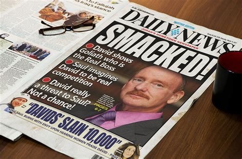 The tabloid format is popular across the press industry. Editable Tabloid Newspaper Cover ~ Flyer Templates ...