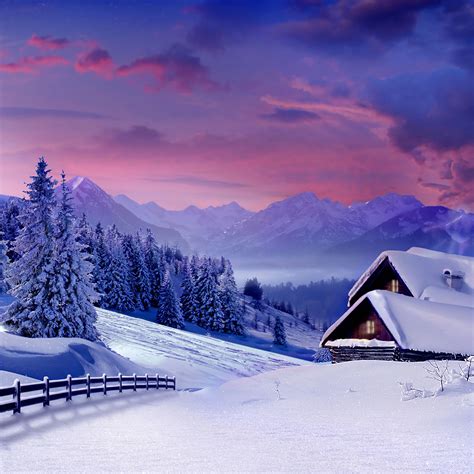 Winter Background Scenes ·① WallpaperTag