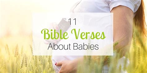 Enjoy these bible verses for babies, parents, or anyone with a new baby in their life! Perfect Bible Verses about Babies for the New Mom or Mommy ...
