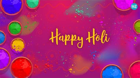 Happy Holi 2022 Best Wishes Images And Messages To Share With Your