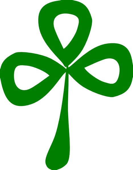 Three Leaf Clover Clip Art At Vector Clip Art Online