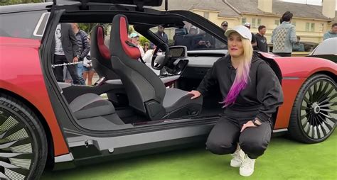 Supercar Blondie Checks Out Delorean Alpha 5 High End Electric Gt With