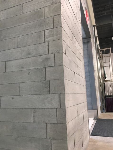 Board Form Concrete Panels for Adidas Retail - Concreteworks East