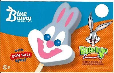 Bugs Bunny Blue Bunny Ice Cream Truck Sticker X Free Shipping
