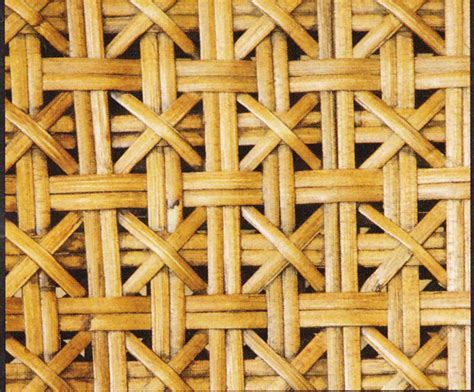 Rotan yang berdiameter kecil lebih banyak digunakan untuk tali pengikat, bahan anyaman, dan bahan pendamping dalam pembuatan rangka mebel. Gambar Ragam Motif Anyaman Rotan Rumah Idaman Kita Sebagai Elemen Dekoratif di Rebanas - Rebanas