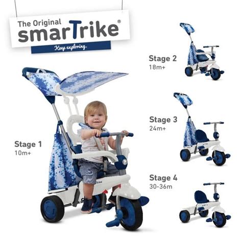 Smartrike Spirit Tricycle 4 En 1 De A été Conçu Pour Les Bébés à Partir