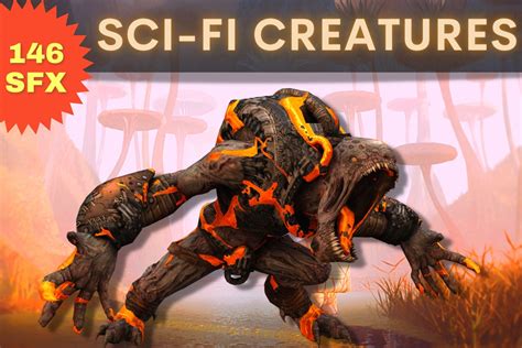 Sci Fi Monsters And Creatures Creatures Sound Fx Unity Asset Store