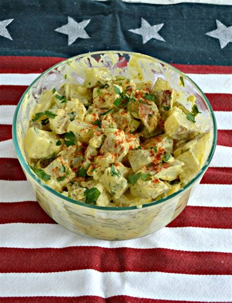 For potato salad you need waxy potatoes. Dijon Potato Salad with Fresh Herbs - Hezzi-D's Books and ...