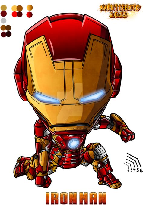 File Chibi Iron Man Png Png Mart