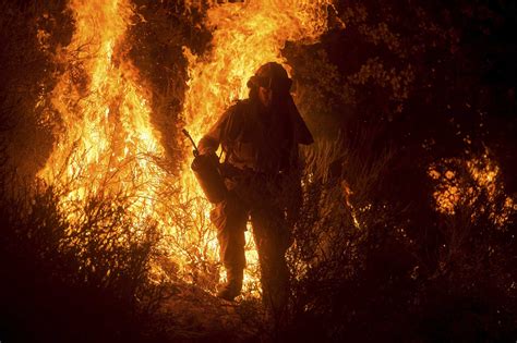 See The Firefighters Battling Raging Norcal Wildfires Time