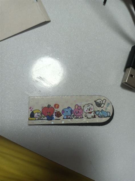Bt21 Magnetic Bookmark Hobbies And Toys Stationery And Craft Other