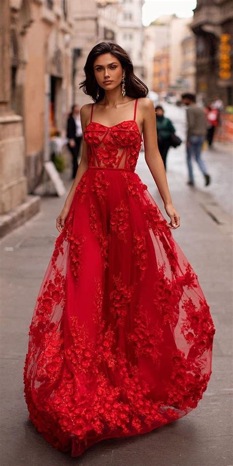 Blood Red Wedding Dresses 12 Amazing Suggestions Red Wedding Dresses