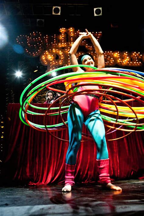 Jessie Hula Hooper Led Hula Hoop Artist International Circus Performer