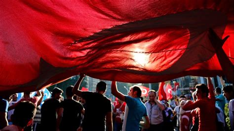 Turkey Mass Arrests After Coup Bid Quashed Says Pm Bbc News