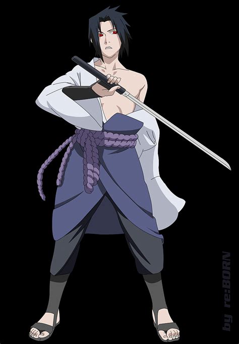 Uchiha Sasuke Naruto Shippuden Sharingan Swords Free