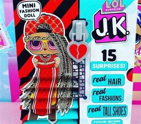 Lol Surprise Jk Queen Bee Mini Fashion Doll 15 Surprises Series 1 Real