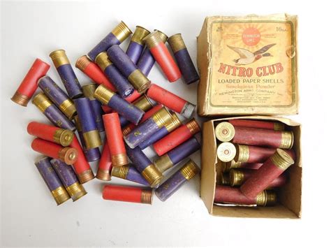 Assorted Lot Of 16 Ga Paper Shotgun Shells