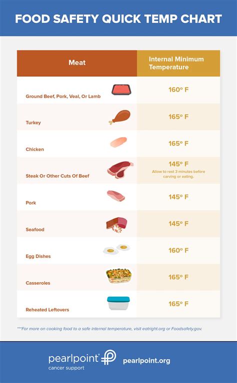 Log food suyhi margarethaydon com, food temperature chart modern minimalist printable pdf instant digital download safety cooking baking minimum safe temp, food storage guide, temperature chart template 49 free templates in pdf word, 62 thorough protein cooking temperature chart. Food Safety During Cancer Treatment | PearlPoint Nutrition ...
