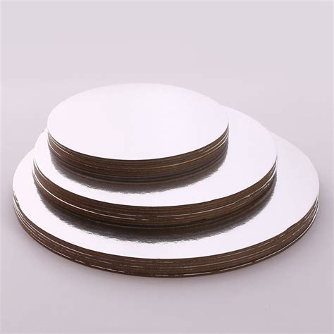 Cake Board Round Cake Boards Cardboard For Cake Silver And Etsy