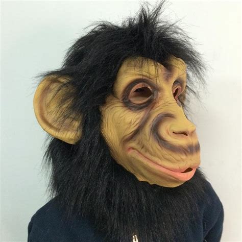 Cheap New Design Monkey Mask Full Head Latex Mask Cosplay Animal